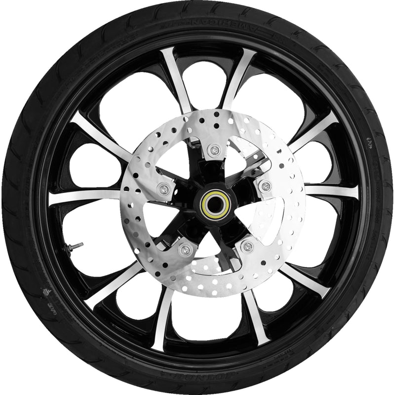 Coastal Moto Wheel - PKG2-LGO213BC-ABST For Harley Touring 2008-2024
