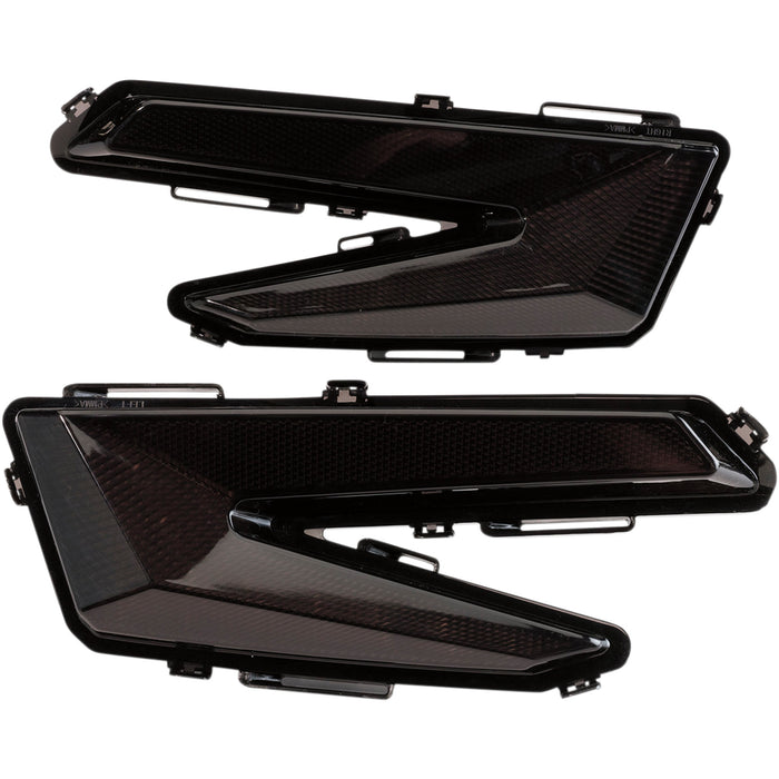 MOOSE OFFROAD 2001-2243 500-3359-PU LED Taillights Taillights - LED - Can-Am X3 - Black