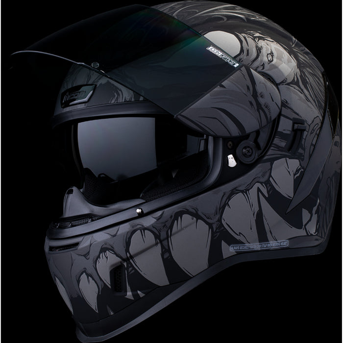 ICON 0101-17006 Airform™ Manik'RR MIPS® Helmet Airform™ Helmet - Manik'RR -  MIPS® - Dark Black - Large