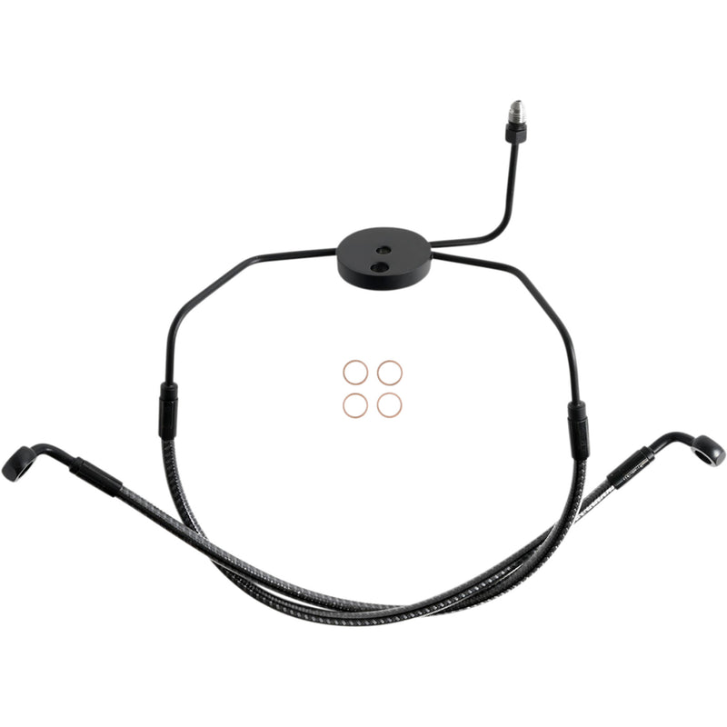 Magnum Shielding Brake Line - 77005 For Harley Touring 1994-2007