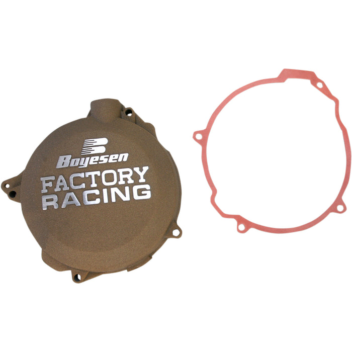 BOYESEN 0940-1229 CC-41M Factory Clutch Cover Clutch Cover - Magnesium - Husaberg/Husqvarna/KTM