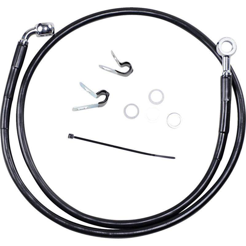 Drag Specialties Brake Line - 1741-2528 For Harley Sportster 2004-2010