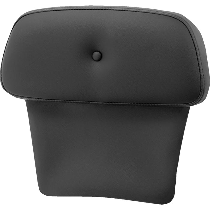 SADDLEMEN 0822-0552 814-07-CPACK-PT Chopped Tour Pak Backrest Pads RoadSofa™ PT - Black w/ Pillowtop - FLT/FLH '14-'23