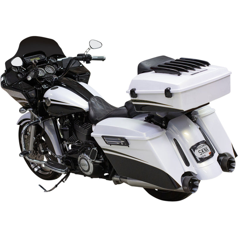 S&S Cycle Shadow Pipe - 550-0829 For Harley Touring 2009-2016