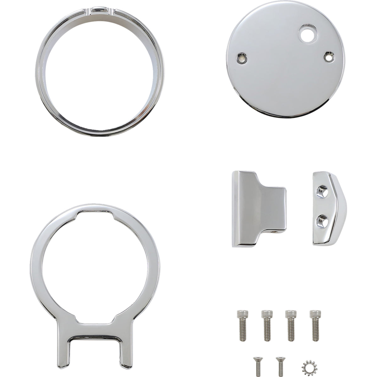 LA CHOPPERS 2201-0252 LA-7397-01C Gauge Mount For Performance Risers ...