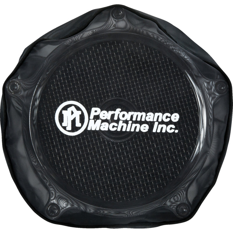PERFORMANCE MACHINE (PM) 1011-3186 0206-0042 Pullover Rain Sock for Super Gas Air Cleaners Pullover Rain Sock - Black - Super Gas Air Cleaners