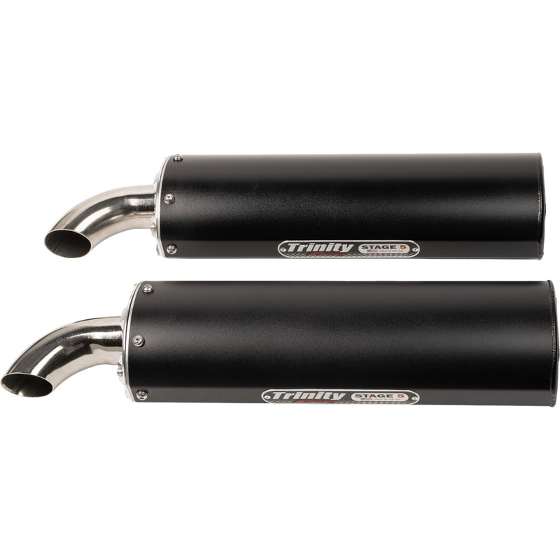 Trinity Racing Exhaust System - TR-4190D-BK Polaris RZR 2024-2025