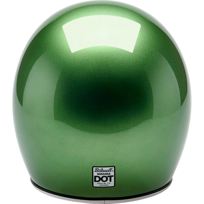 BILTWELL Bonanza Helmet Metallic - Irish Green