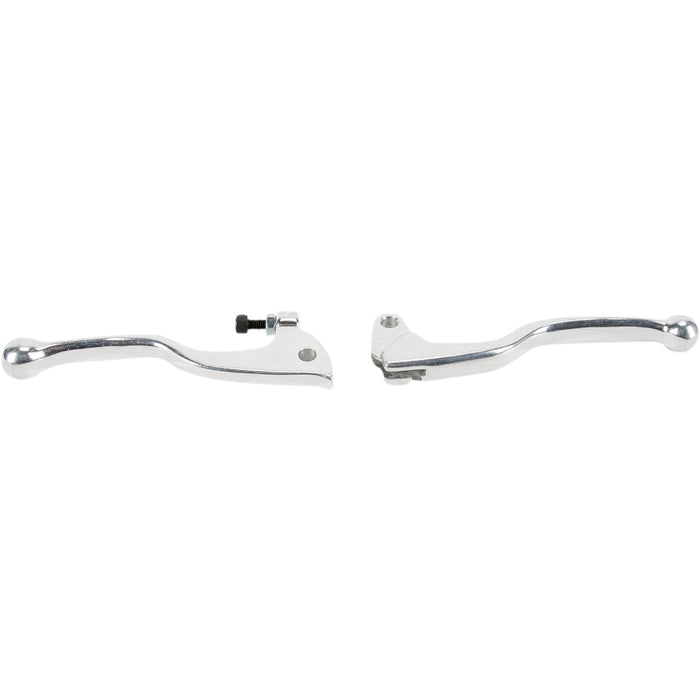 PARTS UNLIMITED 44-8105 Shorty Power Lever Set Levers - Shorty - Silver