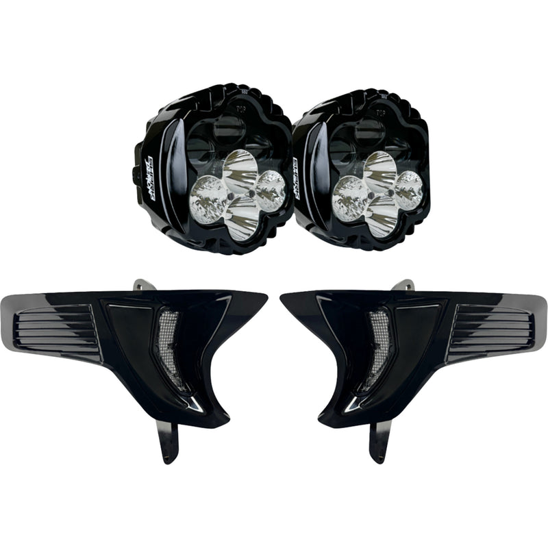 Custom Dynamics Shark Demon™ 2 Headlight - SD2-23-RG-WW For Harley Road Glide 2023-2026