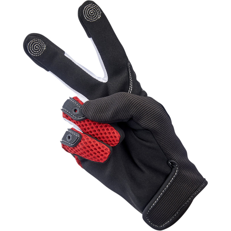 BILTWELL Anza Gloves Red