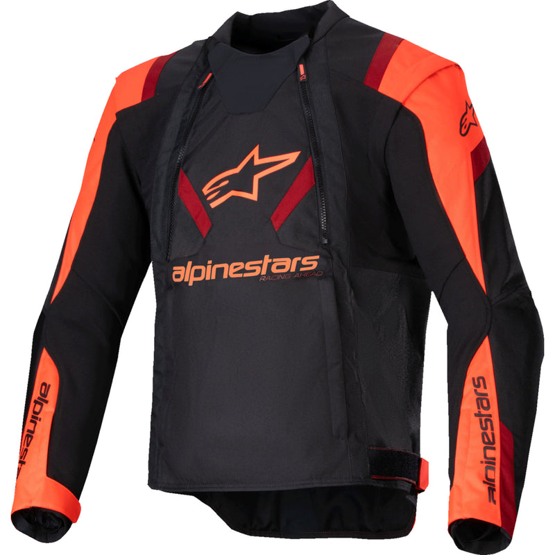 ALPINESTARS T-Stunt Air Jacket Black/Red - Fluo/Dark Red