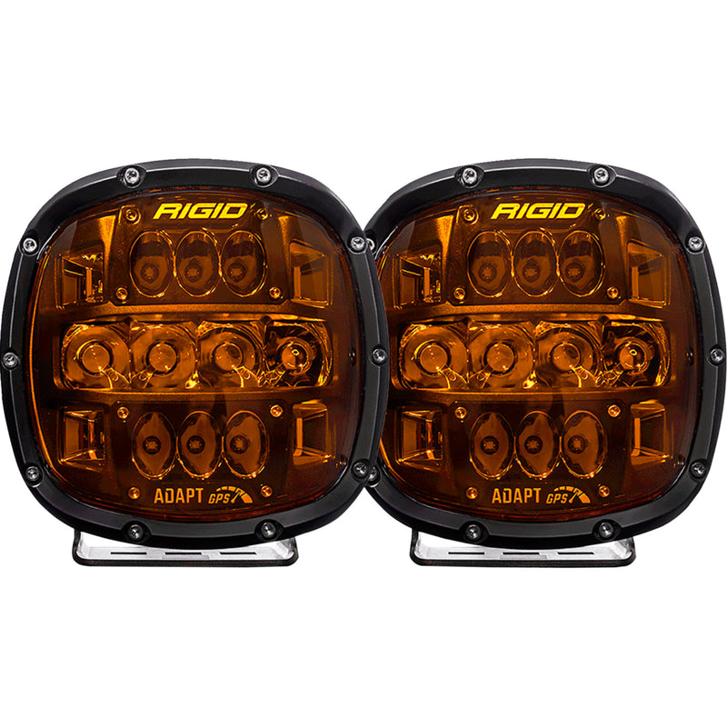RIGID INDUSTRIES 2001-2802 300515 Adapt XP LED Light amber lens - pair