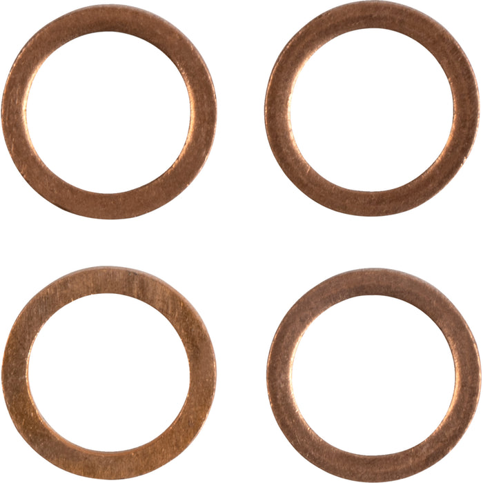 MOOSE OFFROAD 1741-6462 H02-1-069/P Stainless Steel Braided Brake Line Brake Line - Stainless Steel