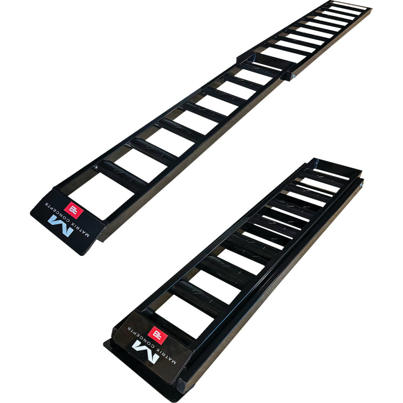 MATRIX CONCEPTS,LLC 3910-0108 A8 101 Folding Aluminum Ramp a8  - 8 ft