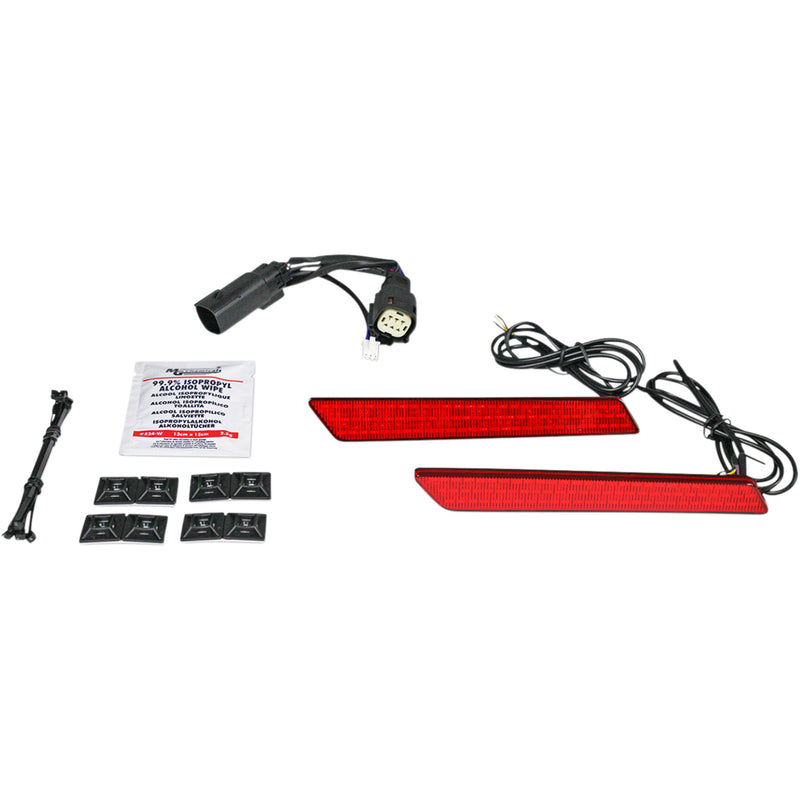 Custom Dynamics Reflector - CD-LATCH-SS6-R For Harley Touring 2010-2013