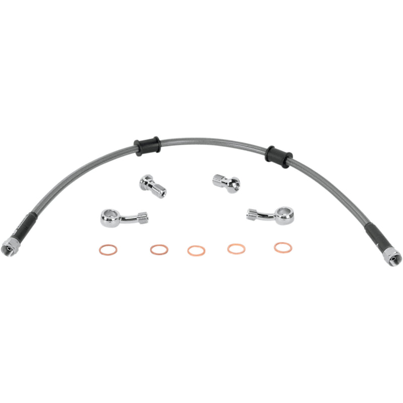 Moose Offroad Brake Line - KAW-6030R Kawasaki 650 1987-2007