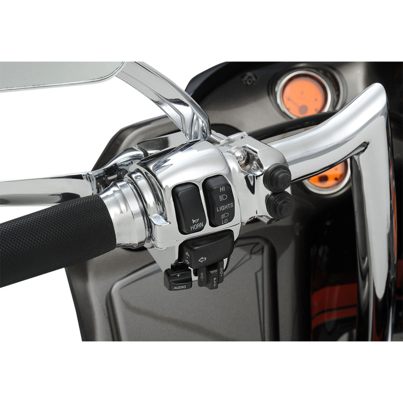 (OPEN BOX) Drag Specialties Switch Housing Kit - 0616-0091 For Harley Touring 2008-2013