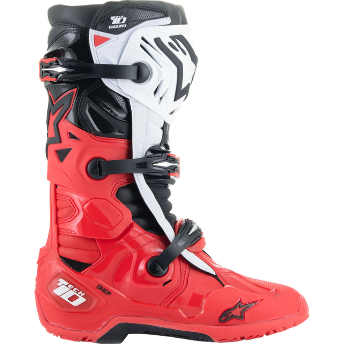 ALPINESTARS Tech 10 Enduro Boots Bright - Red/Black/White US