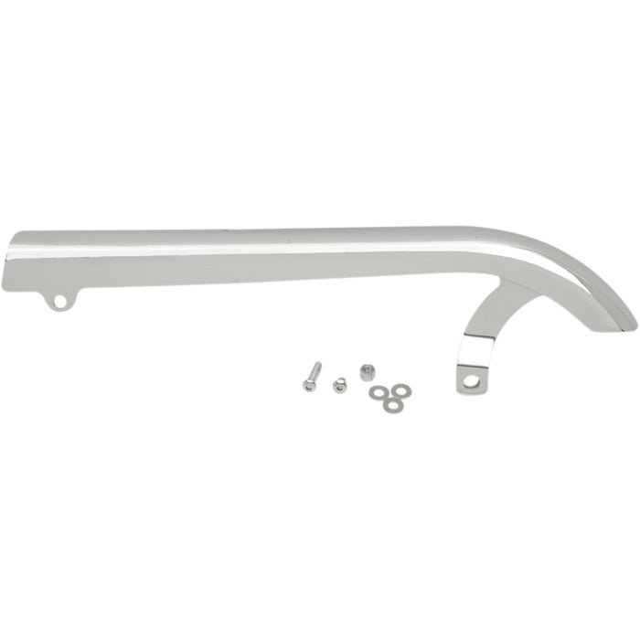 DRAG SPECIALTIES 1202-0108 Rear Belt Guard Upper Belt Guard - '07-'17 FXD/FXDWG/FLD - Chrome