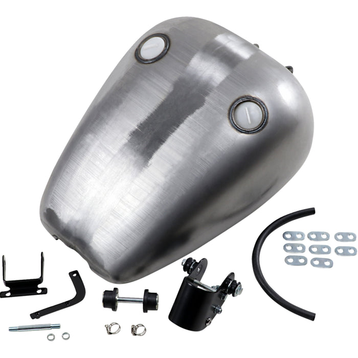 DRAG SPECIALTIES DS-391272 Rubber-Mount Quickbob™ Gas Tank smooth - sportster