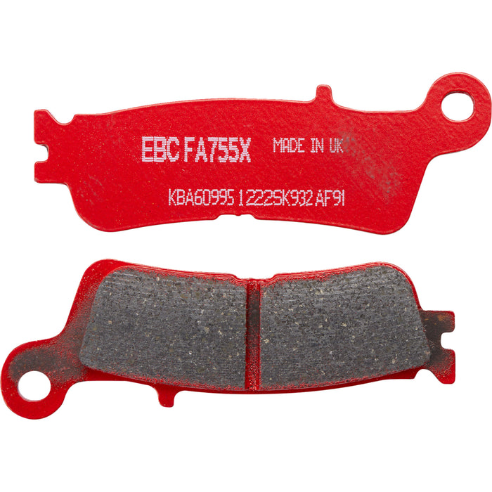 EBC 1722-0964 FA755X Sport Carbon "X" Brake Pads Sport Carbon Brake Pads