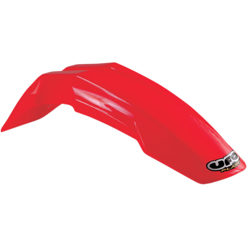 UFO 1403-0149 PA01029-070 Universal Front Fender Universal Supermoto Front Fender - Red