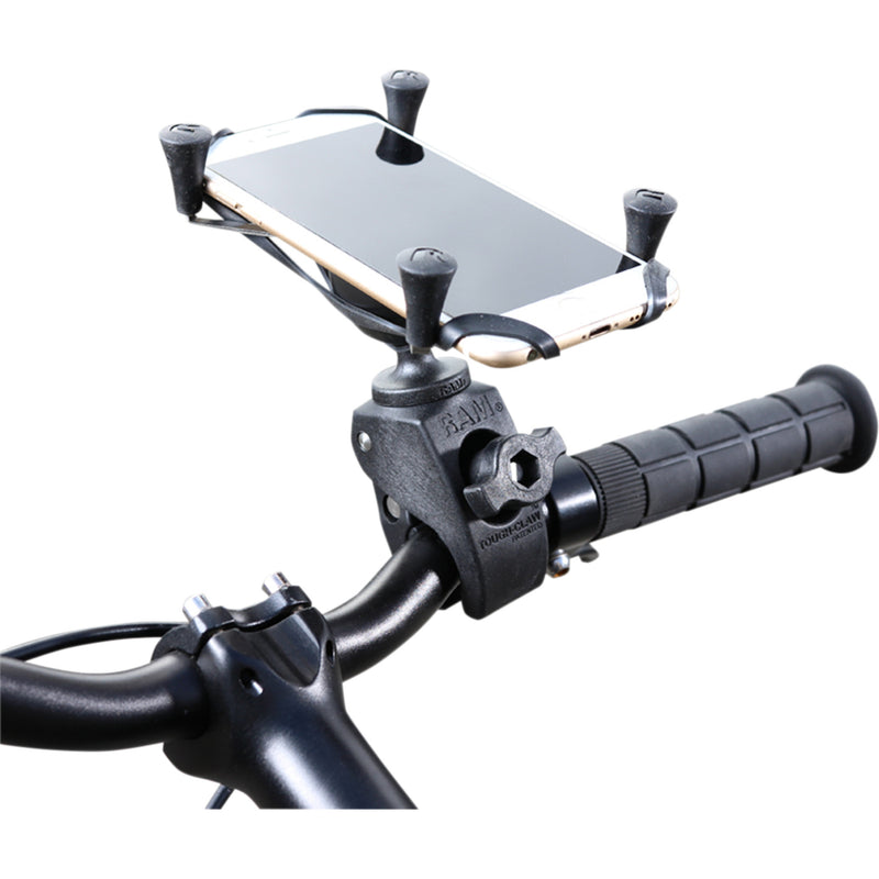 RAM MOUNTS 0636-0126 RAMHOLUN10400U Tough-Claw™ Mount with Universal X-Grip® Cradle Device Mount - X-Grip® - Tough-Claw™