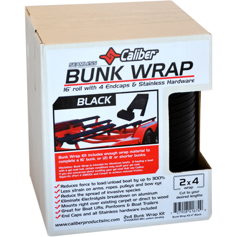 CALIBER 3902-0207 23050-BK Bunk Wrap Kit Bunk Wrap - 16" x 2" x 24" - Black