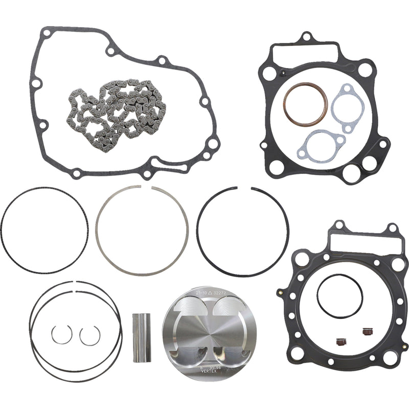 Vertex Top End Piston Kit - VTKTC23522B Honda TRX450ER Electric Start / TRX450R 2006-2009