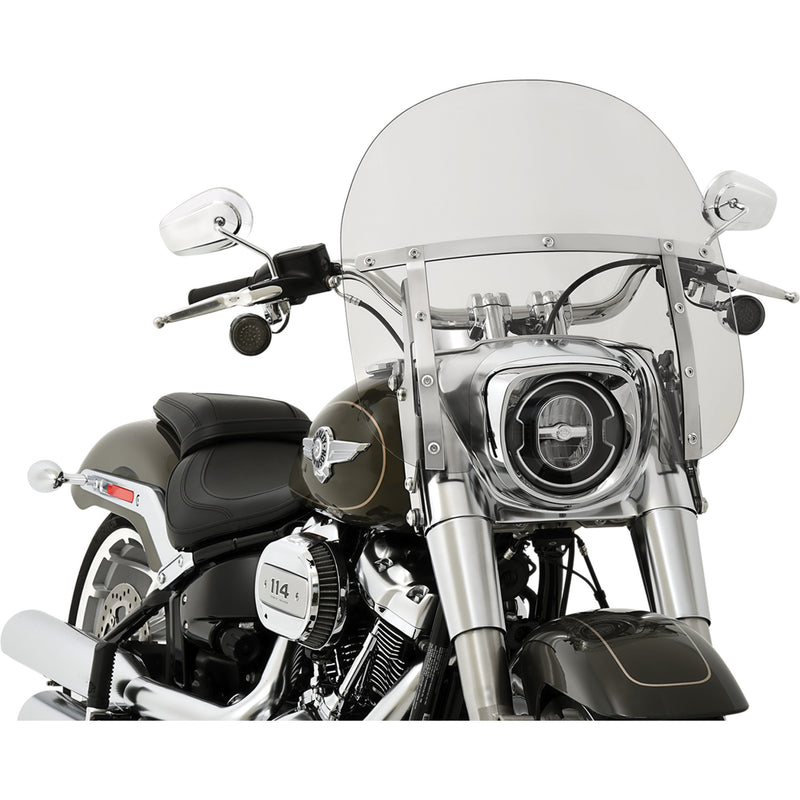 Memphis Shades Memphis Fats Windshield - MEM6109 For Harley Softail 2018-2024