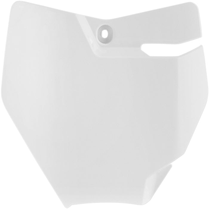 ACERBIS 0520-2975 2449406811 Replacement Front Number Plate Front Number Plate - '20 White