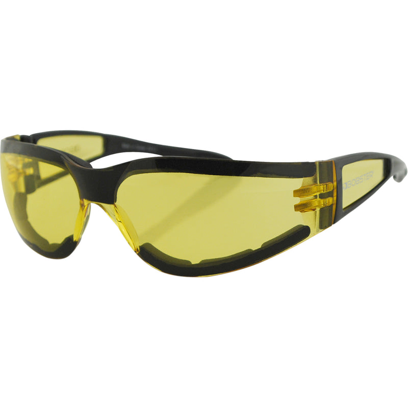 BOBSTER 2610-0851 ESH204 Shield II Sunglasses gloss black - yellow