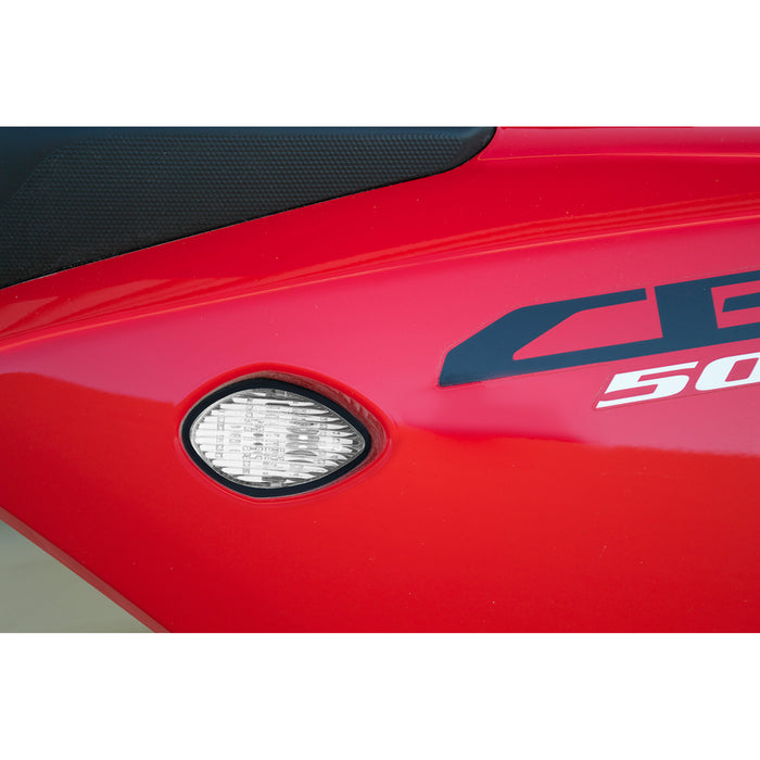 HOT BODIES 2040-1774 41302-0100 Flush-Mount Front Turn Signals Turn Signals - Clear