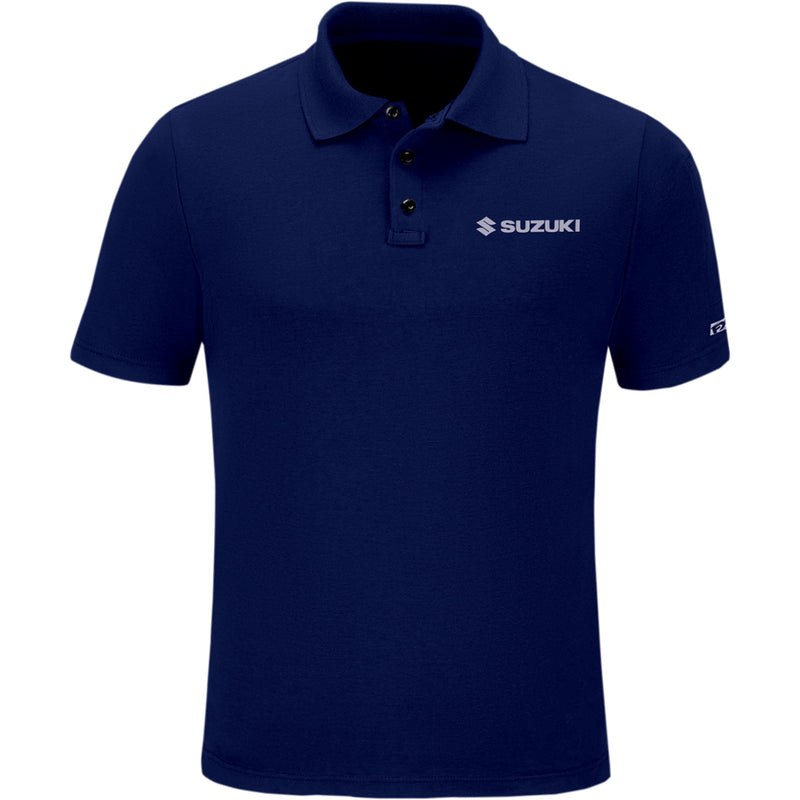 FACTORY EFFEX Suzuki Polo Shirt Navy