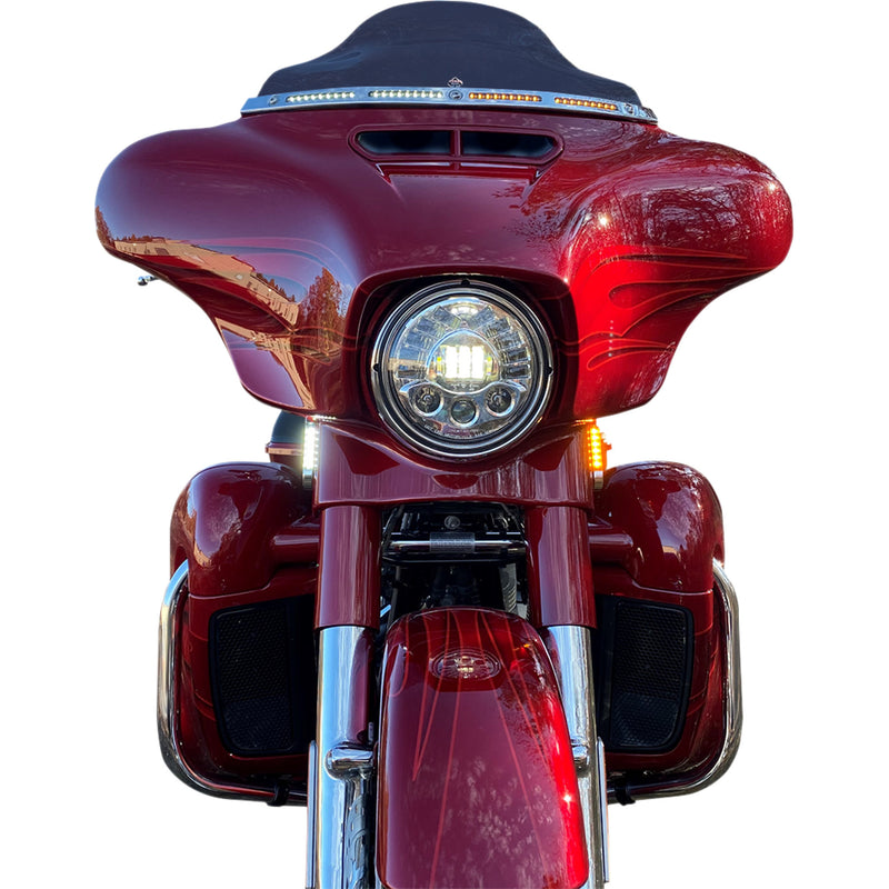 Custom Dynamics Light Bar - PB-DS2-14-CON For Harley Touring 1996-2025