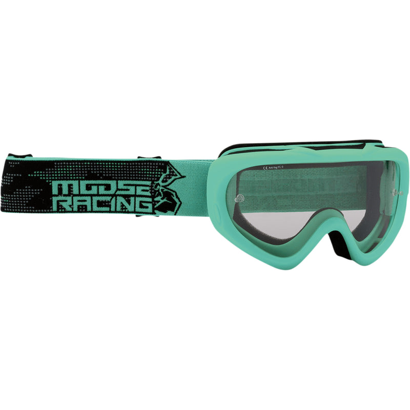 MOOSE OFFROAD Youth Qualifier Agroid Goggle Goggles - Clear