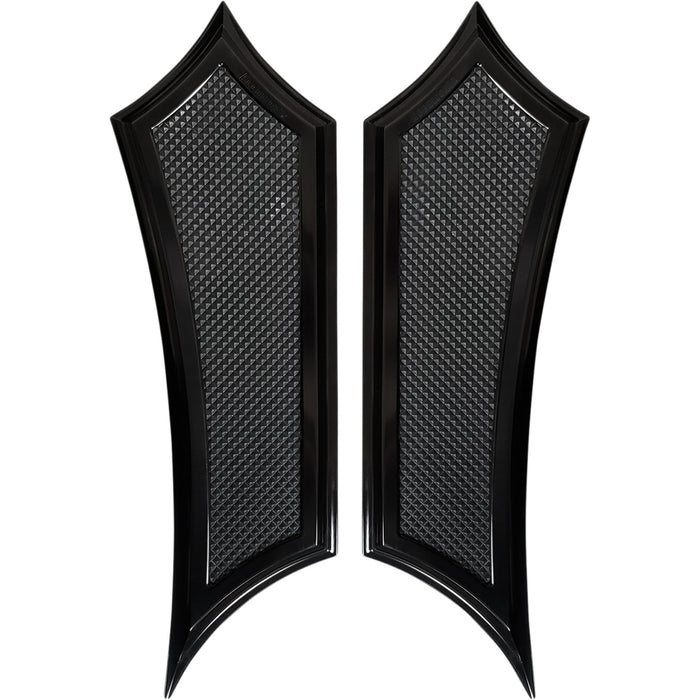 ACCUTRONIX 1621-1035 FBF01-IB Instigator Extended Floorboards black