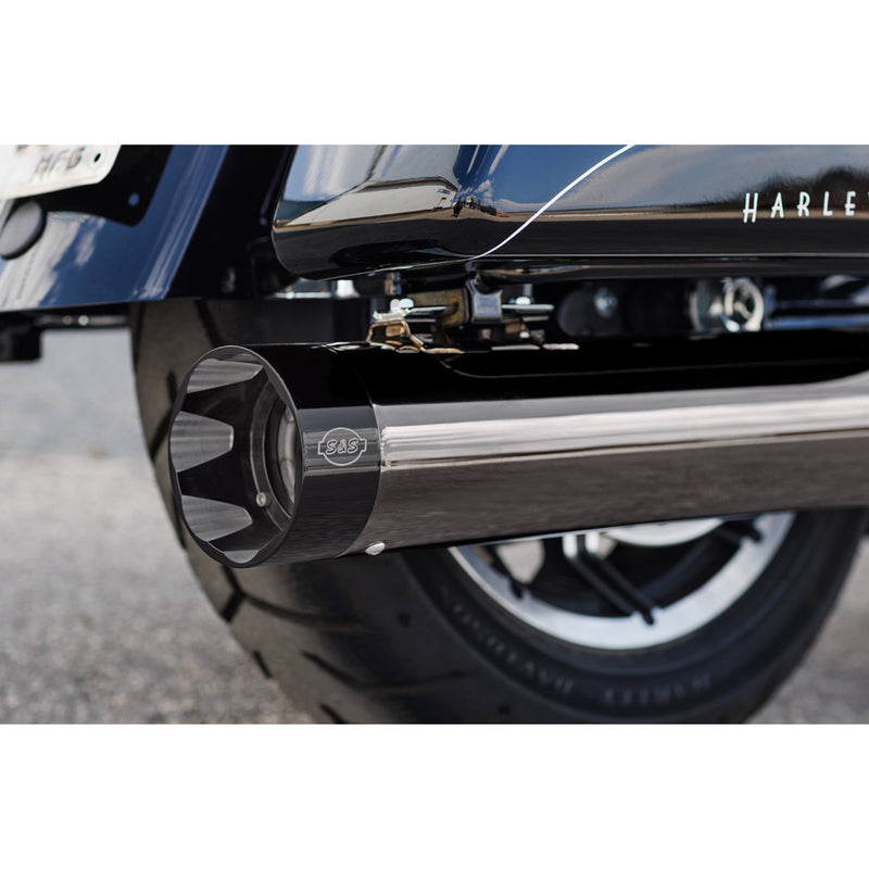 S&s Cycle Sidewinder 2-Into-1 Exhaust System - 550-1123 For Harley Touring 2017-2026