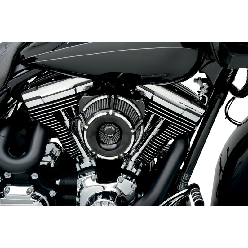 Performance Machine (pm) Scallop Cover - 0177-2021-BM For Harley Motorcycles 1999-2017