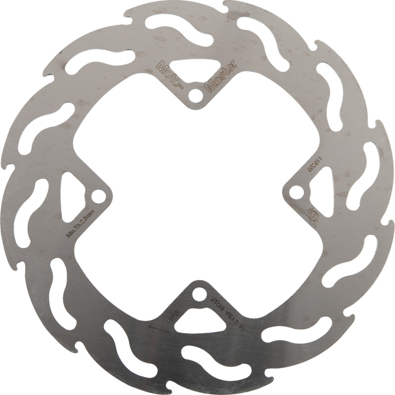 MOTO-MASTER 1711-2015 110205-PU Brake Rotors Brake Rotor - Rear - Flame