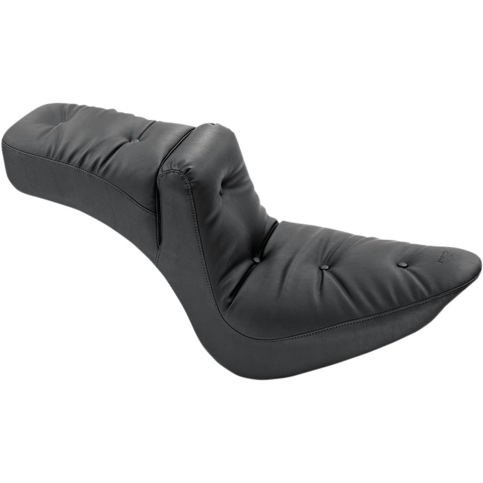 MUSTANG 0802-0464 76390 Regal Duke Pillow 2-Up Seat - Regal Wide Seat - FXST '06-'10