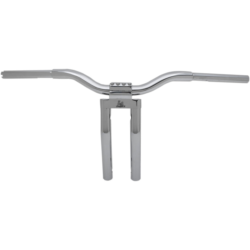 LA CHOPPERS 0601-4463 LA-7336-10 Kage Fighter-T Pullback Handlebar - 13" - Chrome