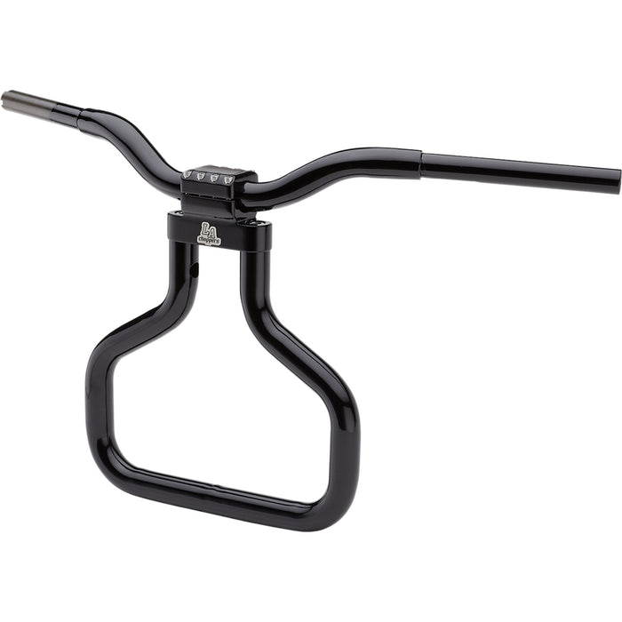 LA CHOPPERS 0601-5242 LA-7339-14B Double Walled Road Glide Kage Fighter T-Bar - Handlebar - Kage Fighter - 14" - Black