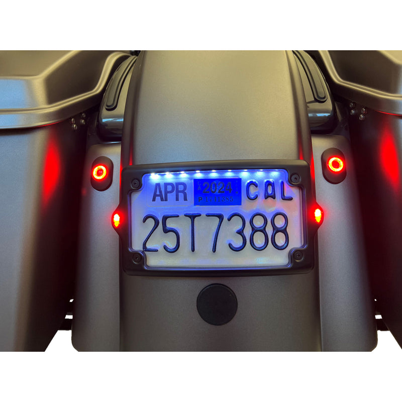 Kodlin Usa License Plate Kit - KUS20300 For Harley Touring 2013-2023