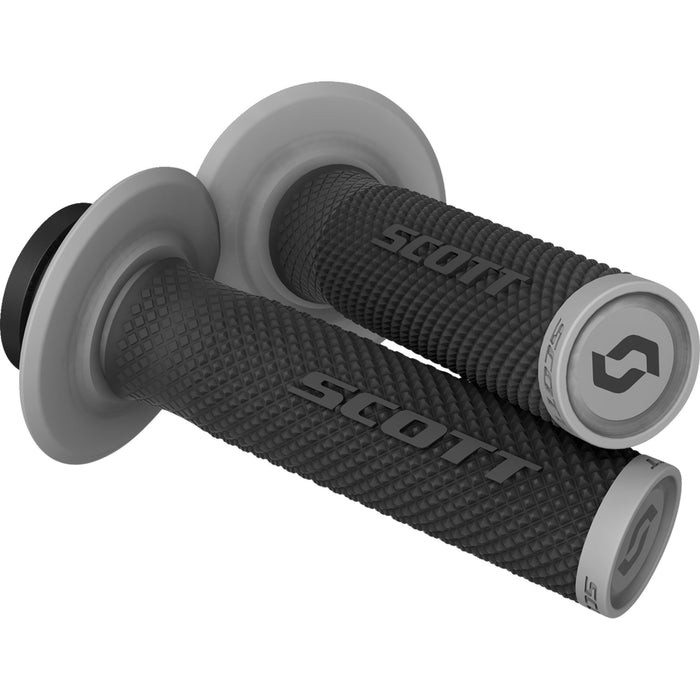SCOTT 0630-2975 292452-1001222 SX II Lock-On Grip and Cam Set Grips - SX II - Lock-On - Black/Gray