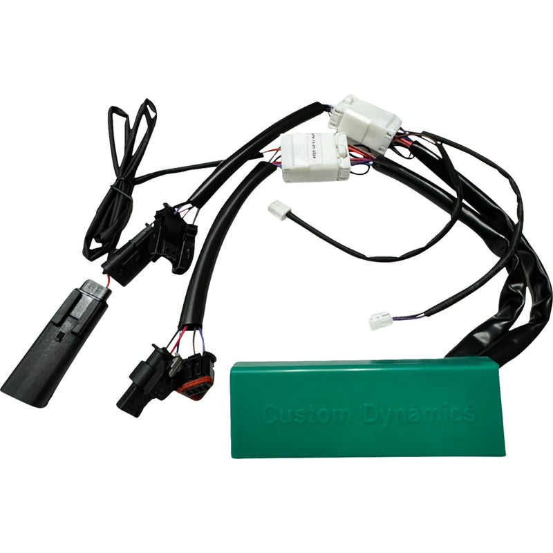 (OPEN BOX) Custom Dynamics Smart Triple Play Lighting Control Module - SMART-TPU-18ST For Harley Softail 2018-2024