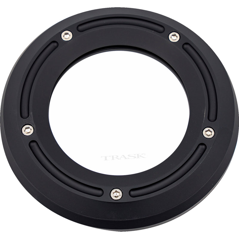 Trask Assault Derby Cover - TM-0042MBK For Harley Softail 2018-2025