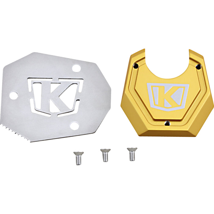 KURYAKYN 0510-0582 3837 Lodestar Kickstand Shoe Kickstand Pad - Gold - BMW