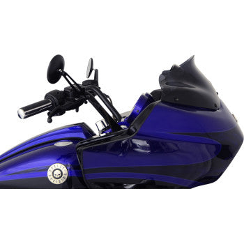 KLOCK WERKS 2310-0214 KW05-01-0189 Flare™ Bagger Windshield - Smoke - FLTR '98-'13